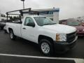 Summit White - Silverado 1500 Work Truck Regular Cab 4x4 Photo No. 1