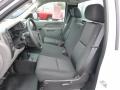 Dark Titanium 2012 Chevrolet Silverado 1500 Work Truck Regular Cab 4x4 Interior Color