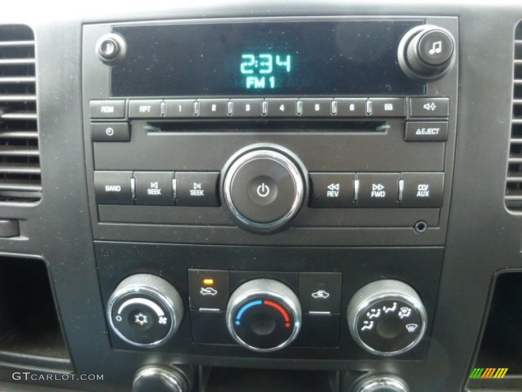 2007 Silverado 1500 LS Extended Cab 4x4 - Black / Dark Titanium Gray photo #19