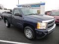2009 Imperial Blue Metallic Chevrolet Silverado 1500 LS Regular Cab 4x4  photo #1