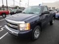 2009 Imperial Blue Metallic Chevrolet Silverado 1500 LS Regular Cab 4x4  photo #3