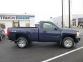 2009 Imperial Blue Metallic Chevrolet Silverado 1500 LS Regular Cab 4x4  photo #8