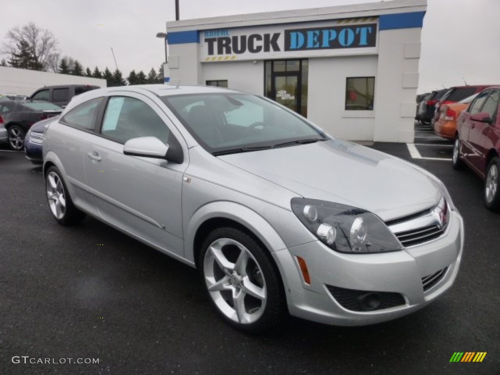 2008 Astra XR Coupe - Star Silver / Charcoal photo #1