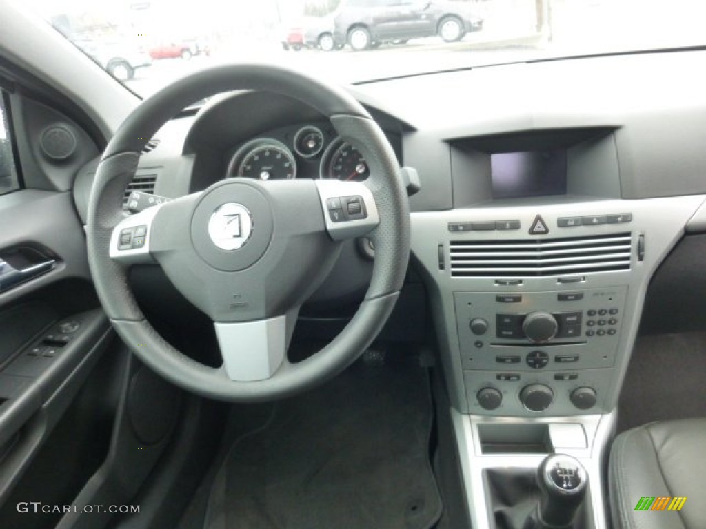 2008 Saturn Astra XR Coupe Charcoal Dashboard Photo #79157550