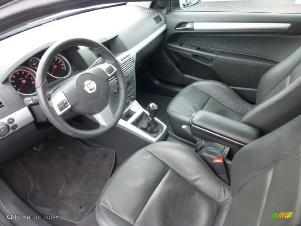 Charcoal Interior 2008 Saturn Astra XR Coupe Photo #79157559