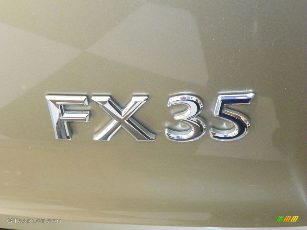 2004 FX 35 AWD - Golden Sand Metallic / Willow photo #8