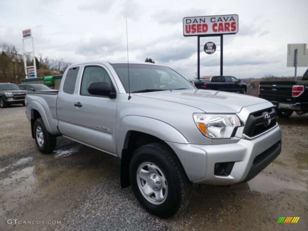 2012 Tacoma Access Cab 4x4 - Silver Streak Mica / Graphite photo #1