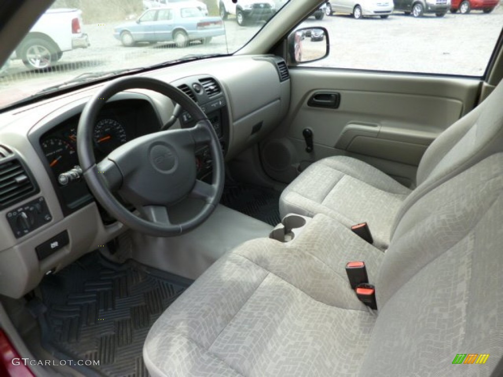 2005 GMC Canyon SL Regular Cab 4x4 Interior Color Photos