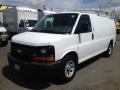 2009 Summit White Chevrolet Express 1500 Cargo Van  photo #8