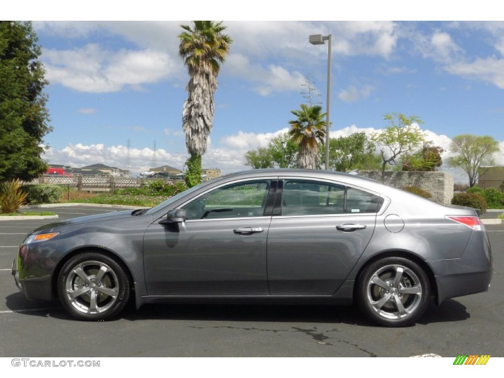 Polished Metal Metallic 2009 Acura TL 3.7 SH-AWD Exterior Photo #79159928