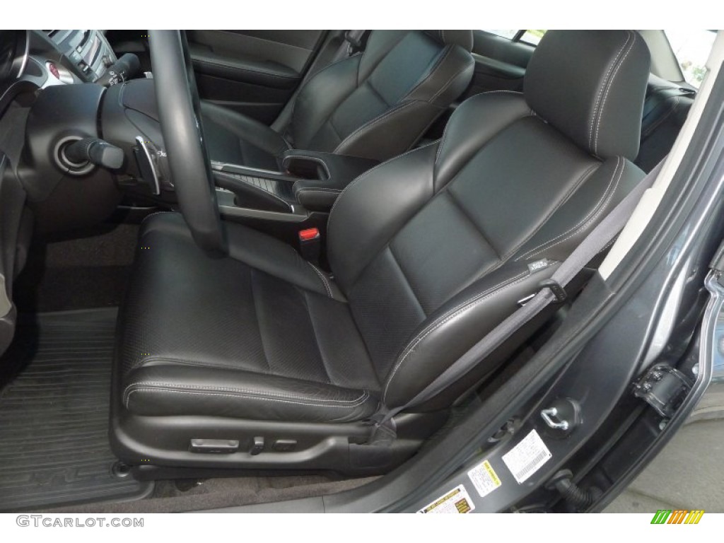 Ebony Interior 2009 Acura TL 3.7 SH-AWD Photo #79160117
