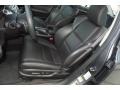 2009 Acura TL Ebony Interior Front Seat Photo
