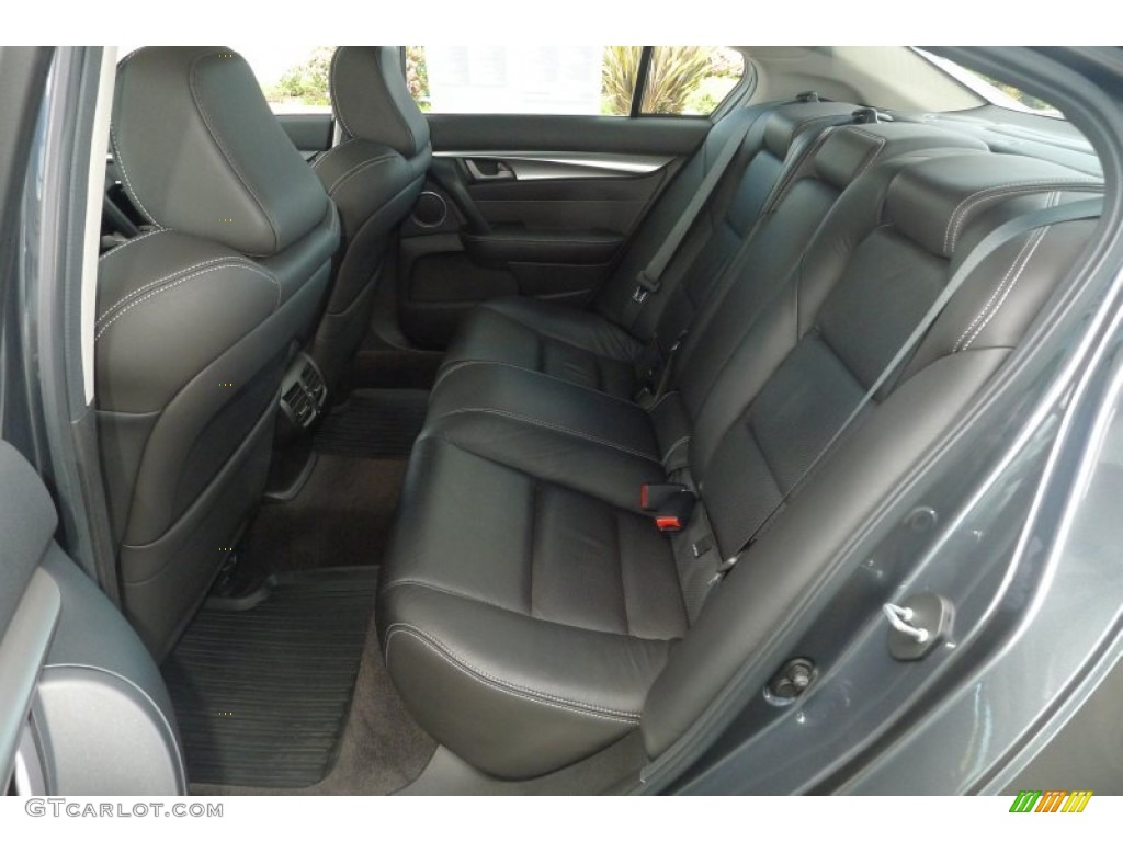Ebony Interior 2009 Acura TL 3.7 SH-AWD Photo #79160276