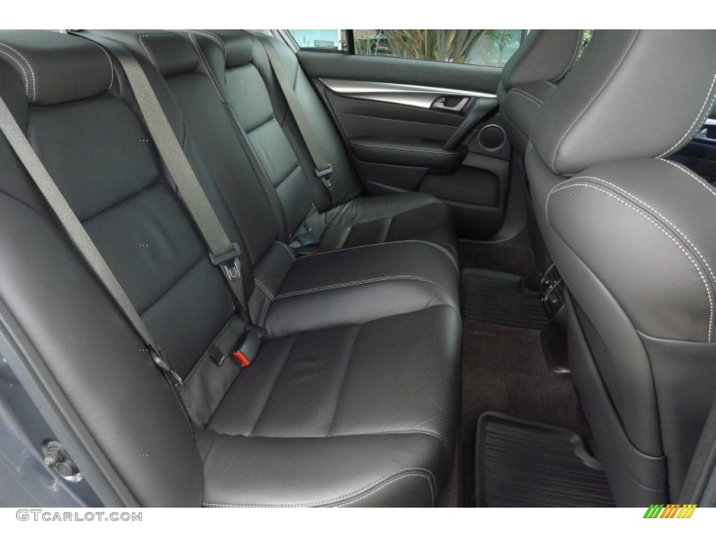 Ebony Interior 2009 Acura TL 3.7 SH-AWD Photo #79160298