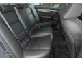2009 Acura TL Ebony Interior Rear Seat Photo