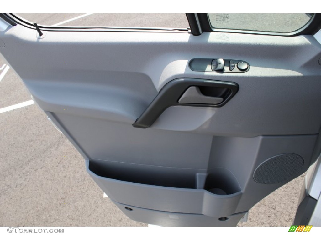 2013 Mercedes-Benz Sprinter 2500 High Roof Passenger Van Lima Black Fabric Door Panel Photo #79160400