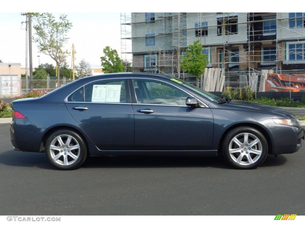 Carbon Gray Pearl 2005 Acura TSX Sedan Exterior Photo #79160501