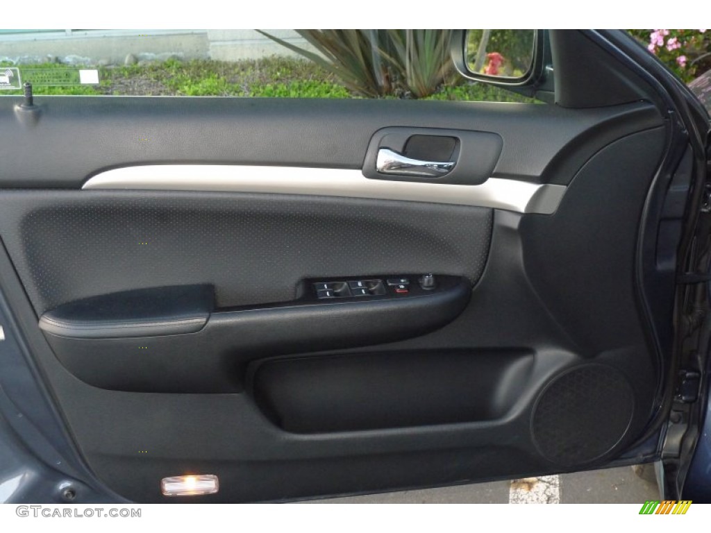 2005 Acura TSX Sedan Ebony Door Panel Photo #79160575