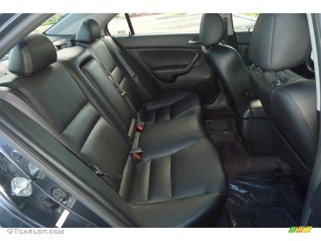 2005 Acura TSX Sedan Rear Seat Photo #79160834