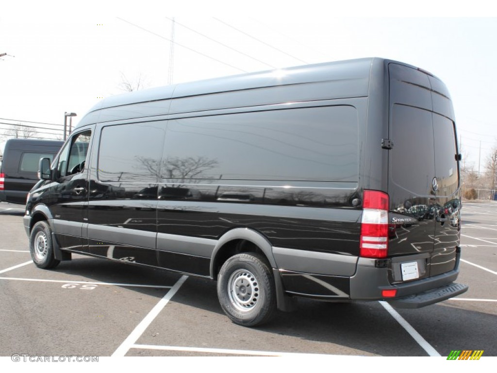 Carbon Black Metallic 2013 Mercedes-Benz Sprinter 2500 High Roof Cargo Van Exterior Photo #79161817
