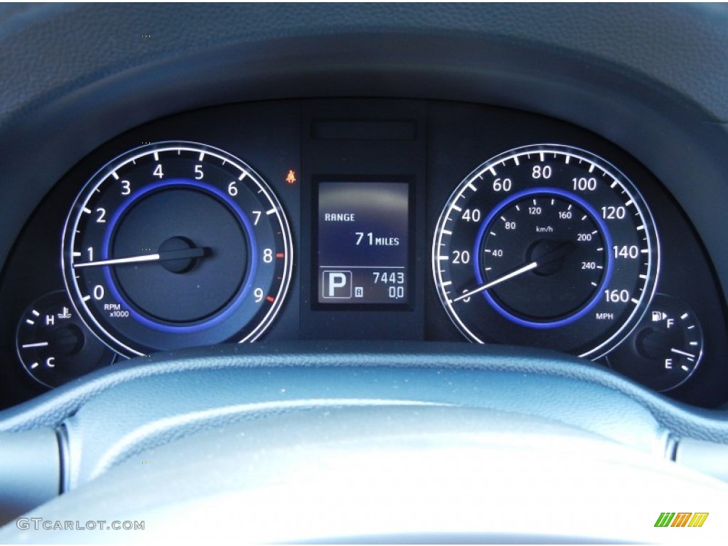 2011 Infiniti G 37 S Sport Convertible Gauges Photo #79162018