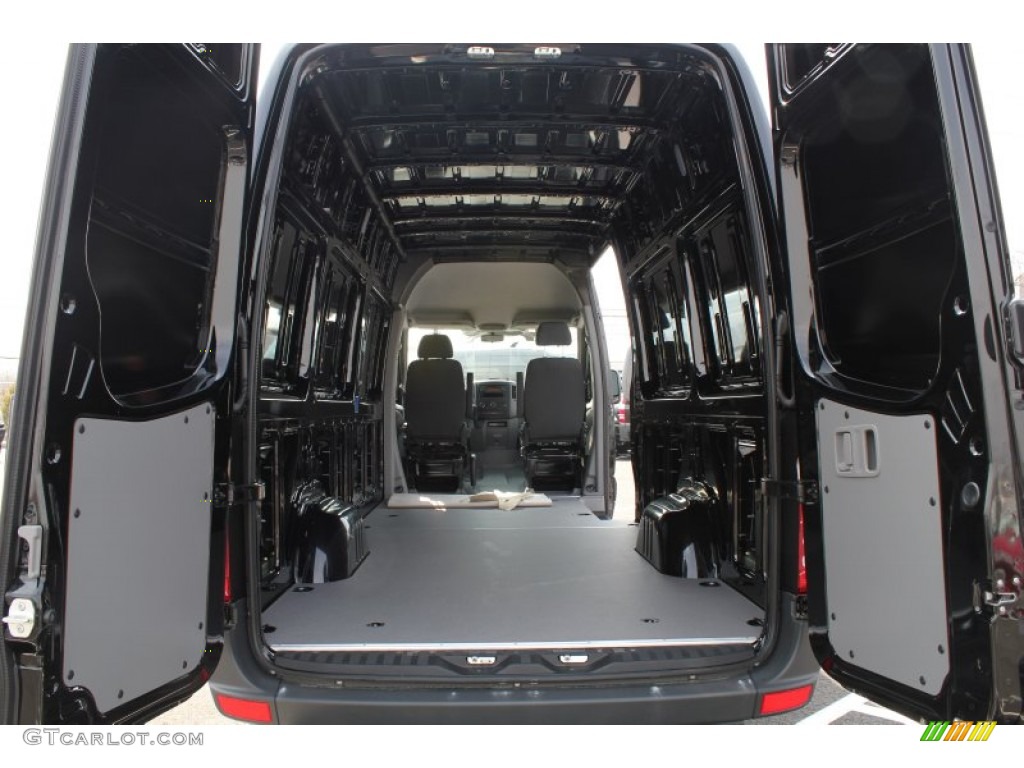Lima Black Fabric Interior 2013 Mercedes-Benz Sprinter 2500 High Roof Cargo Van Photo #79162056