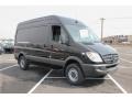 Carbon Black Metallic 2013 Mercedes-Benz Sprinter 2500 High Roof Cargo Van Exterior