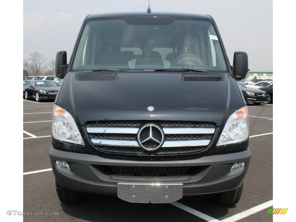 2013 Sprinter 2500 Passenger Van - Black Blue / Lima Black Fabric photo #2