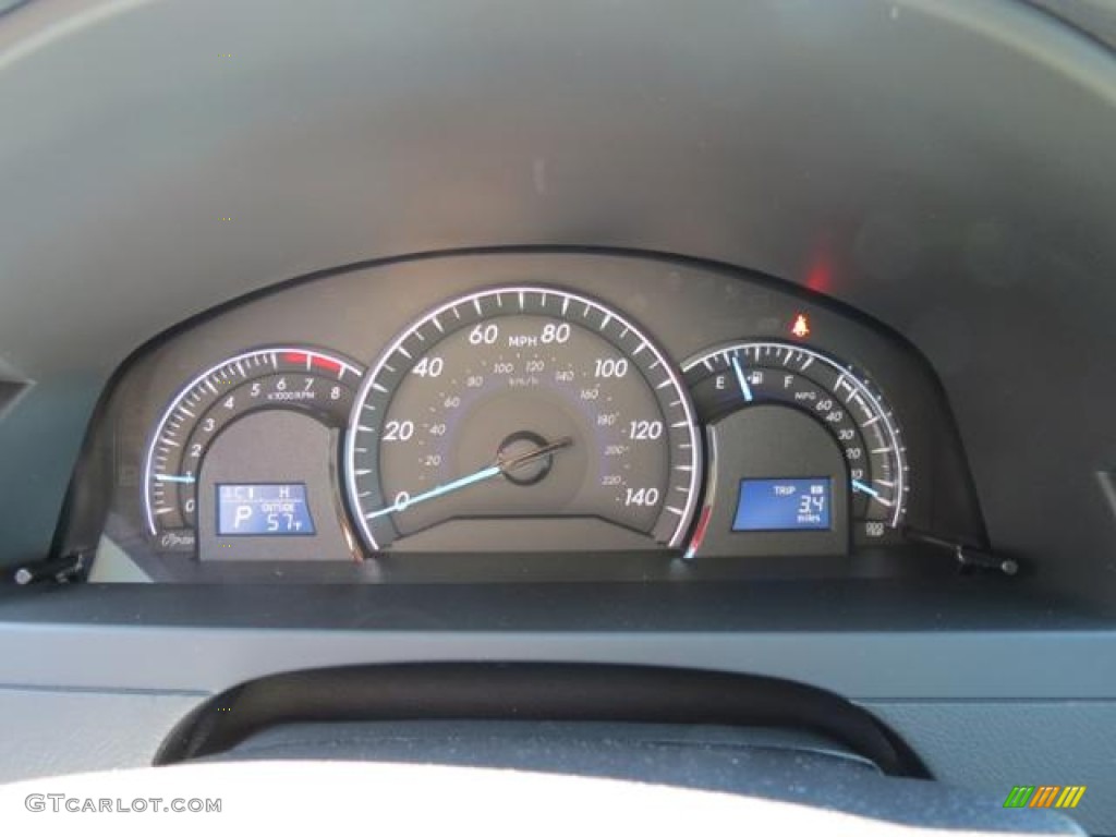 2013 Camry XLE - Magnetic Gray Metallic / Ash photo #12