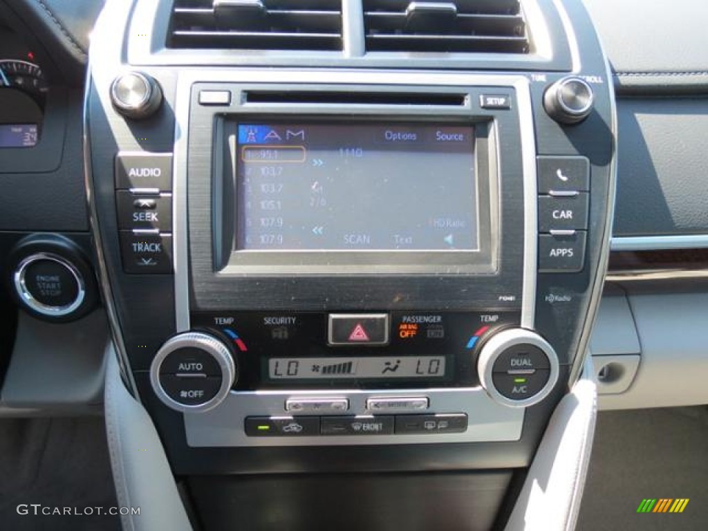 2013 Camry XLE - Magnetic Gray Metallic / Ash photo #13