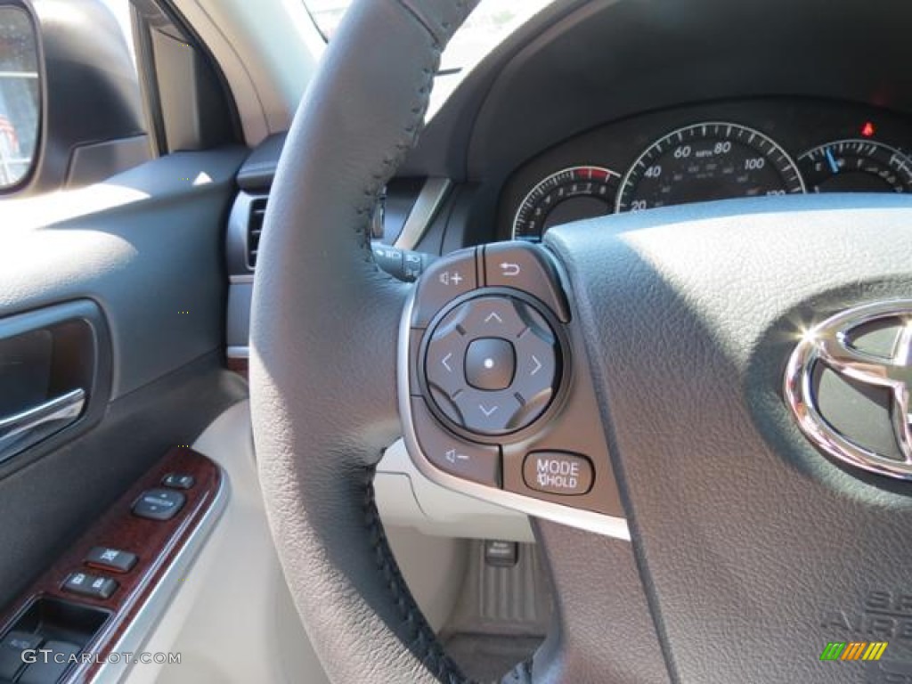 2013 Camry XLE - Magnetic Gray Metallic / Ash photo #16