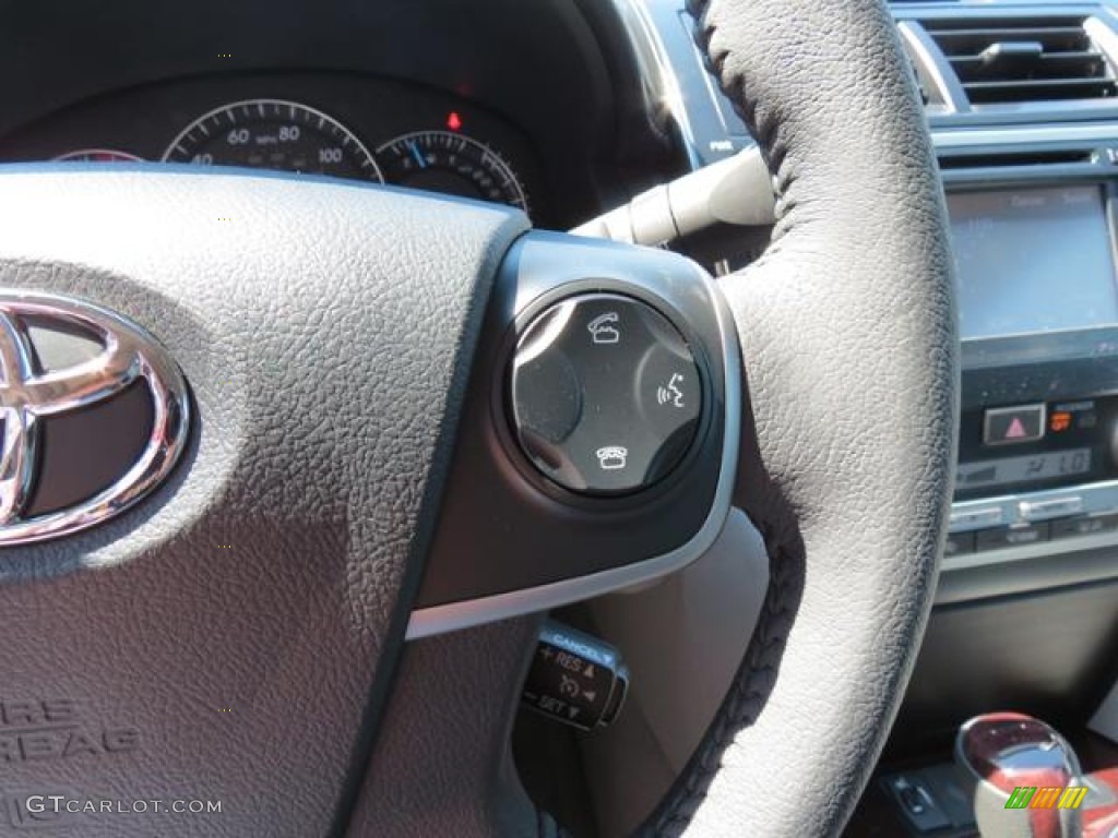 2013 Camry XLE - Magnetic Gray Metallic / Ash photo #17