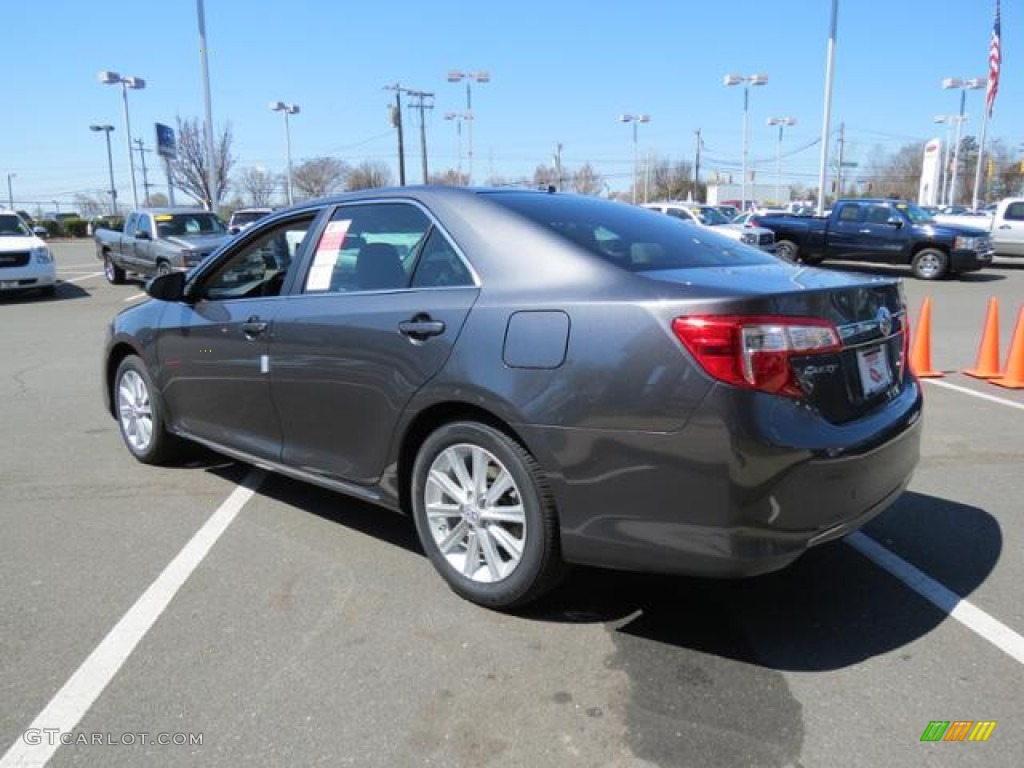 2013 Camry XLE - Magnetic Gray Metallic / Ash photo #21