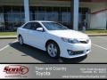 2013 Super White Toyota Camry SE  photo #1