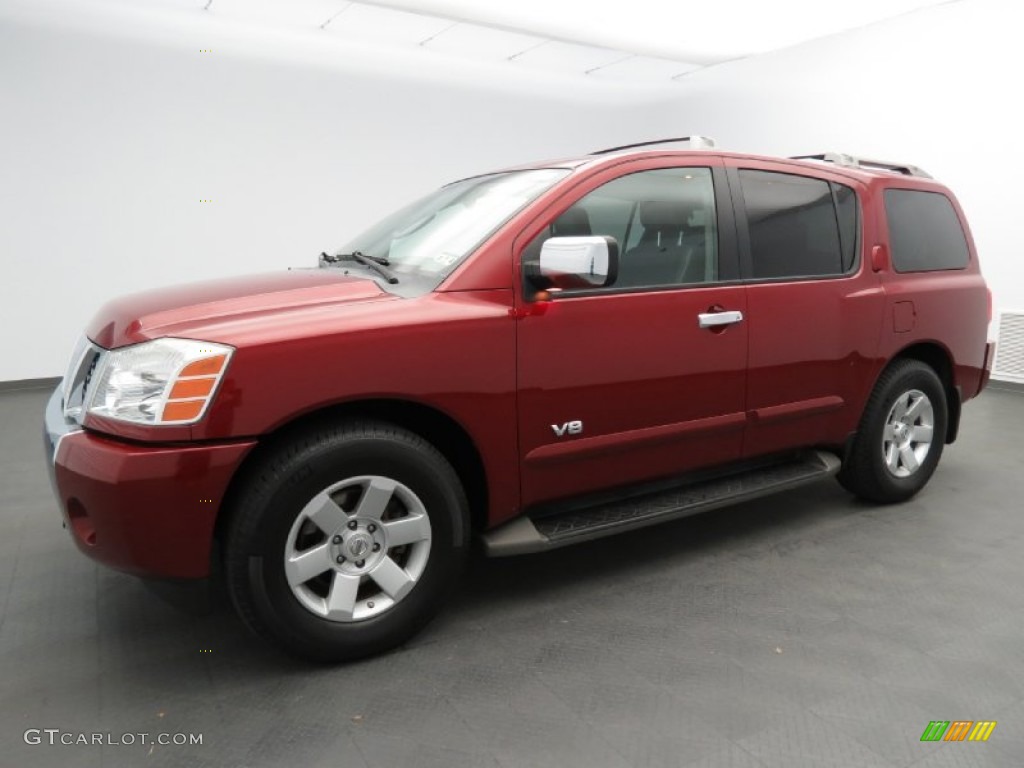 2007 Armada LE - Red Brawn / Graphite/Titanium photo #1