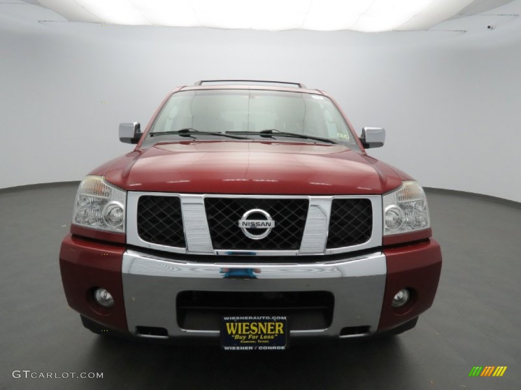 2007 Armada LE - Red Brawn / Graphite/Titanium photo #2