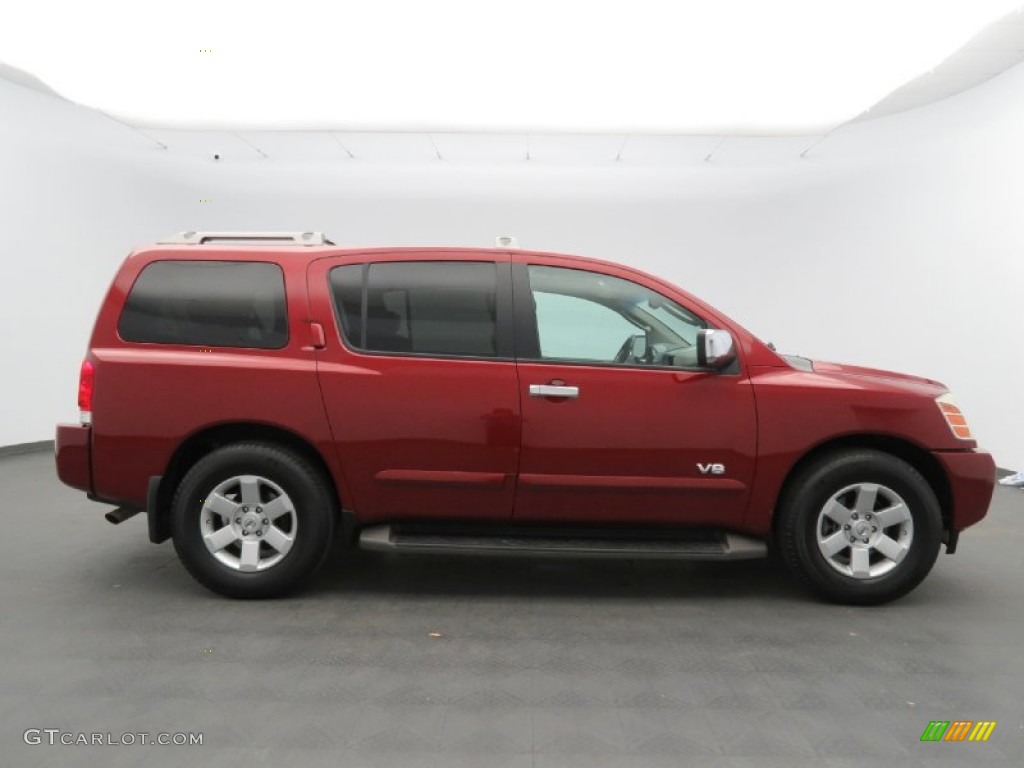 2007 Armada LE - Red Brawn / Graphite/Titanium photo #4