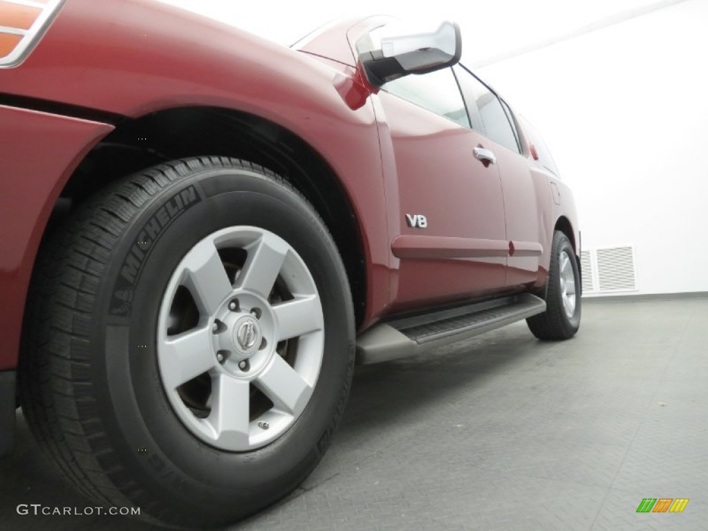2007 Armada LE - Red Brawn / Graphite/Titanium photo #22
