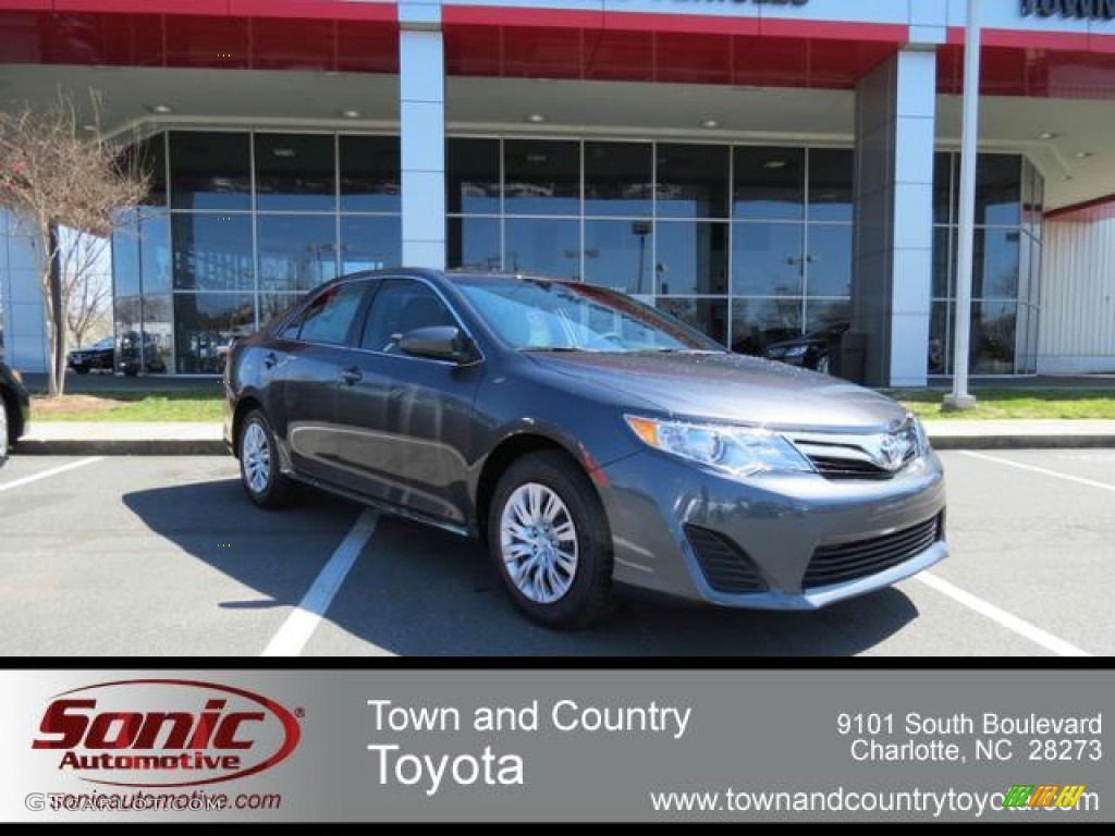 2013 Camry LE - Magnetic Gray Metallic / Ash photo #1