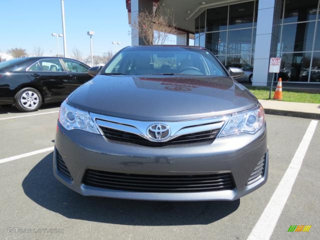 2013 Camry LE - Magnetic Gray Metallic / Ash photo #2