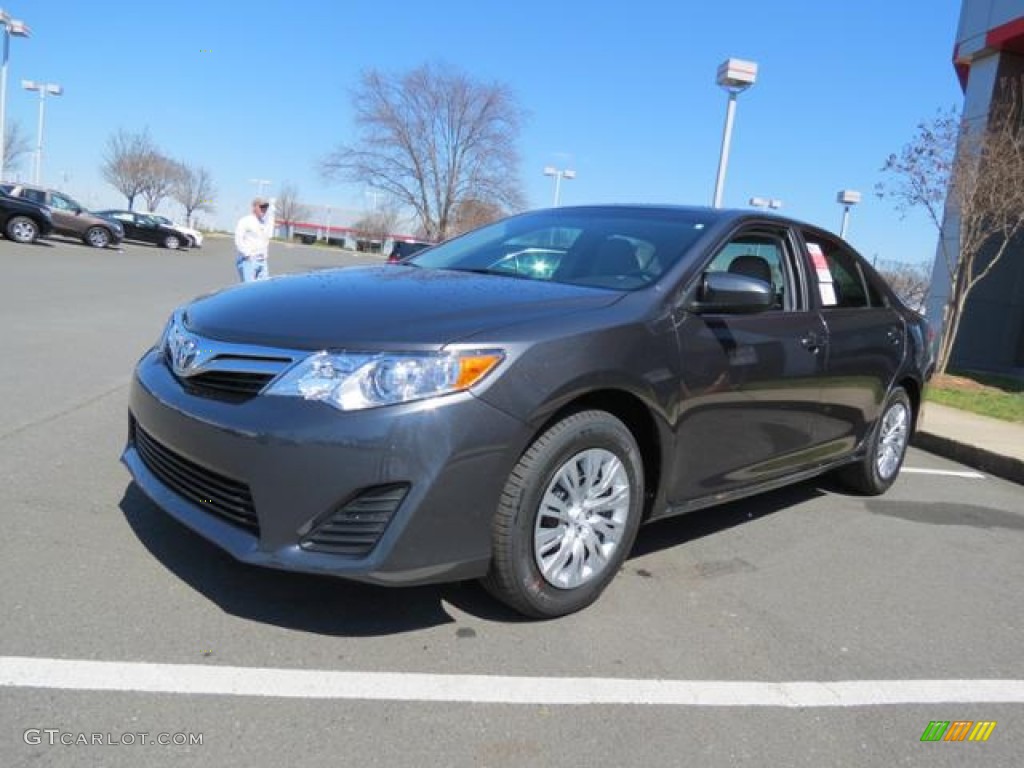 2013 Camry LE - Magnetic Gray Metallic / Ash photo #3