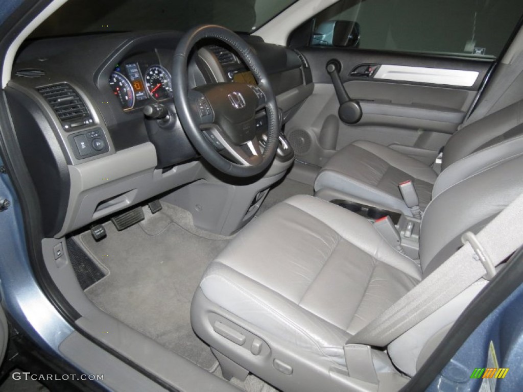 2011 CR-V EX-L - Glacier Blue Metallic / Gray photo #18