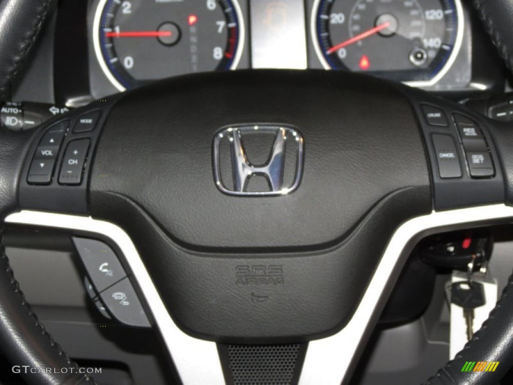 2011 CR-V EX-L - Glacier Blue Metallic / Gray photo #27