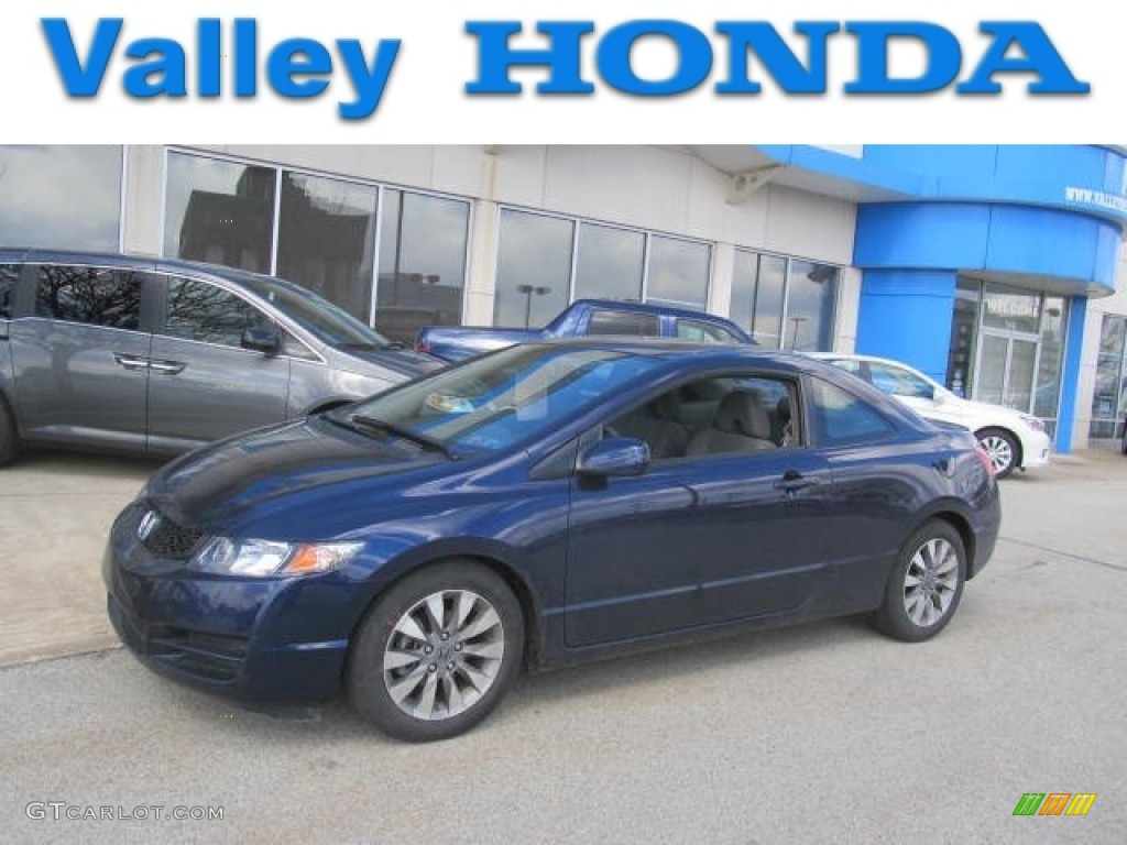 Royal Blue Pearl Honda Civic