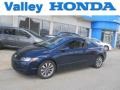 2010 Royal Blue Pearl Honda Civic EX Coupe  photo #1