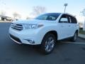 2013 Blizzard White Pearl Toyota Highlander Limited  photo #3