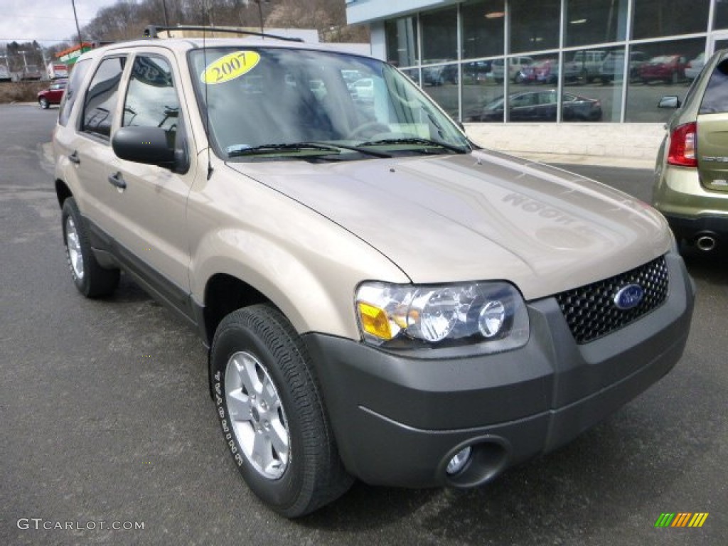 Dune Pearl Metallic 2007 Ford Escape XLT V6 4WD Exterior Photo #79165691