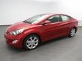 Red Allure 2013 Hyundai Elantra Limited Exterior