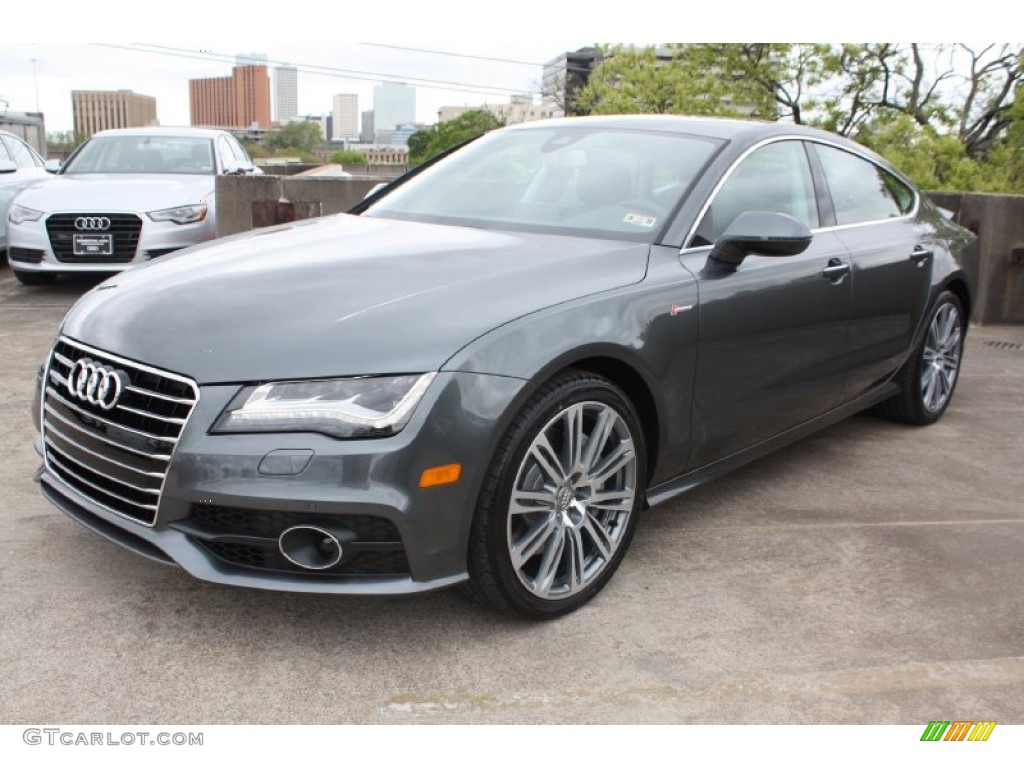 2013 A7 3.0T quattro Prestige - Daytona Gray Pearl Effect / Black photo #3