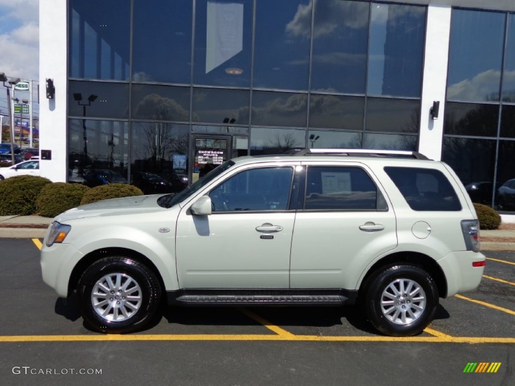 Light Sage Metallic 2009 Mercury Mariner Premier 4WD Exterior Photo #79166207